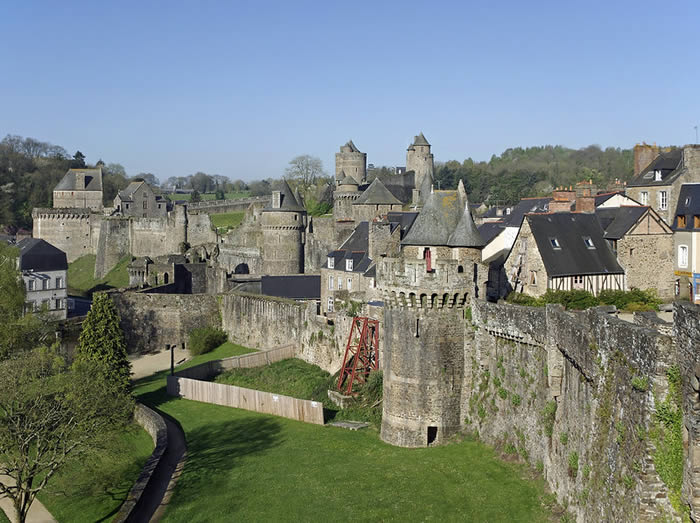 Chateau de Fougeres Bretagne France